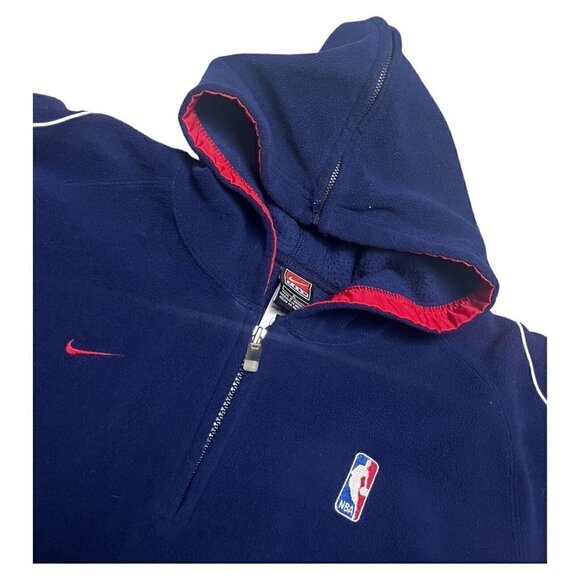 Nike Swoosh NBA Basketball Fleece Hoodie Jacket Womens XL - Picture 2 of 5